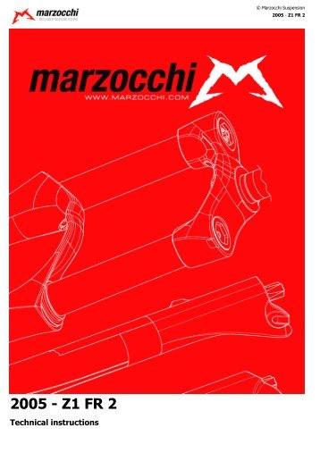 marzocchi rc2x manual